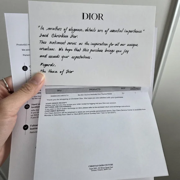 My Dior Glycine Wallet Beige Toile de Jouy Soleil Printed Calfskin - Picture 9 of 11